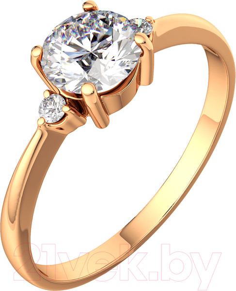 Изображение товара Кольцо из розового золота ZORKA 210655.14K.R (р.16.5, с фианитами)