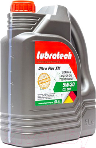 Изображение товара Моторное масло Lubratech Ultra Plus XM 5W30 (5л)