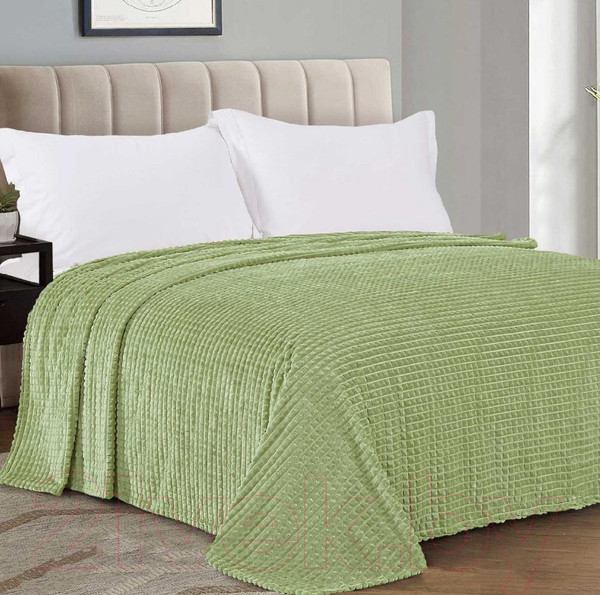 Изображение товара Плед Alleri Велсофт Jacquard Premium 1.5сп / ПВЖ-060