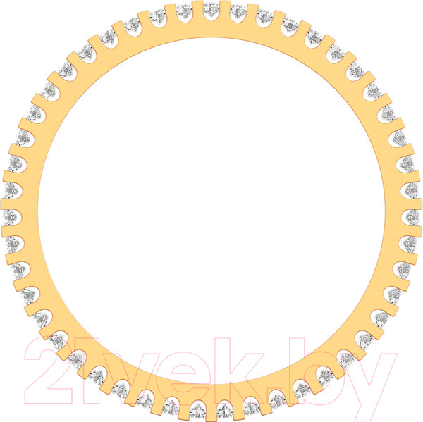 Изображение товара Кольцо из розового золота ZORKA 210664.14K.R (р.16.5, с фианитами)