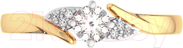 Изображение товара Кольцо из розового золота ZORKA 210674.14K.R (р.16.5, с фианитами)