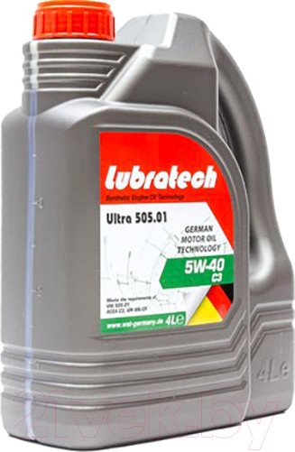 Изображение товара Моторное масло Lubratech Ultra 5W40 505.01 (4л)