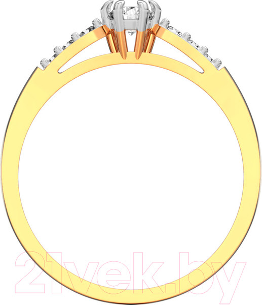 Изображение товара Кольцо из розового золота ZORKA 210920.14K.R.ZZ (р.16.5, с фианитами)
