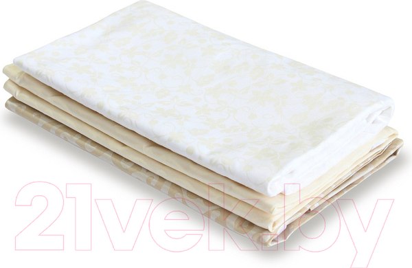 Изображение товара Наперник Alleri Тик на молнии 50x70 (полиэстер)