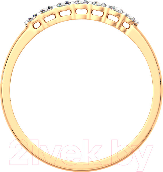 Изображение товара Кольцо из розового золота ZORKA 2101201.14K.R.ZZ (р.16.5, с фианитами)
