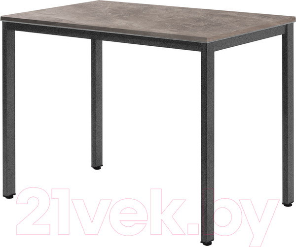 Изображение товара Обеденный стол Millwood Сеул Л 100x60x75 (бетон/графит)