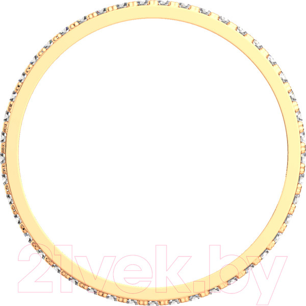 Изображение товара Кольцо из розового золота ZORKA 280010.9K.R (р.16.5, с фианитами)