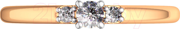 Изображение товара Кольцо из розового золота ZORKA 2101086.14K.R (р.16.5, с фианитами)
