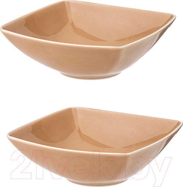 Изображение товара Набор салатников Lefard Tint / 48-940-1 (мокко)