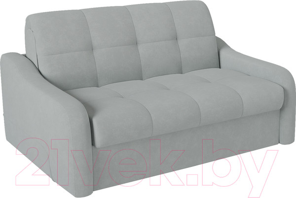 Изображение товара Диван Mebel-Ars Лидер НПБ 180x200 (Vivaldi 06 светло-серый)