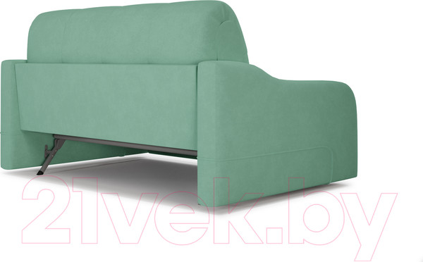 Изображение товара Диван Mebel-Ars Лидер ППУ 120x200 (Vivaldi 09 мятный)