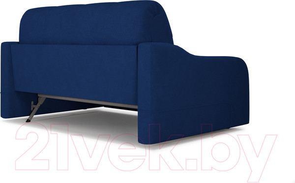 Изображение товара Диван Mebel-Ars Лидер ППУ 120x200 (Vivaldi 14 синий)