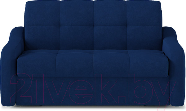 Изображение товара Диван Mebel-Ars Лидер ППУ 120x200 (Vivaldi 14 синий)