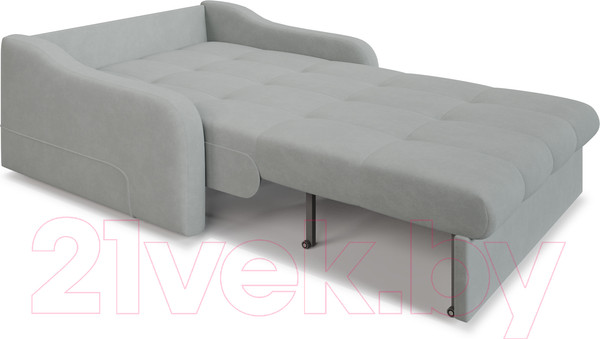 Изображение товара Диван Mebel-Ars Лидер ППУ 180x200 (Vivaldi 06 светло-серый)