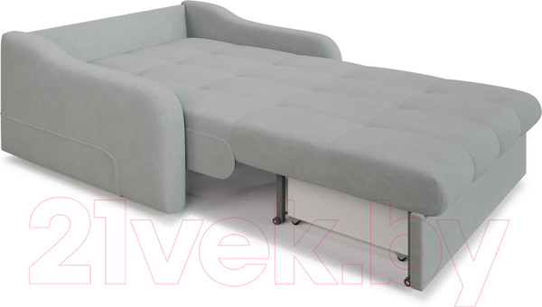 Изображение товара Диван Mebel-Ars Лидер ППУ 180x200 (Vivaldi 06 светло-серый)
