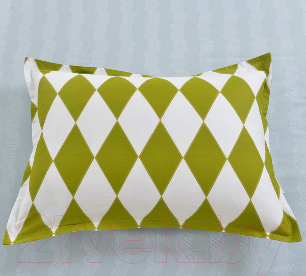 Изображение товара Комплект постельного белья Sofi de Marko Локи 2х / 2х-5658 (зеленый)