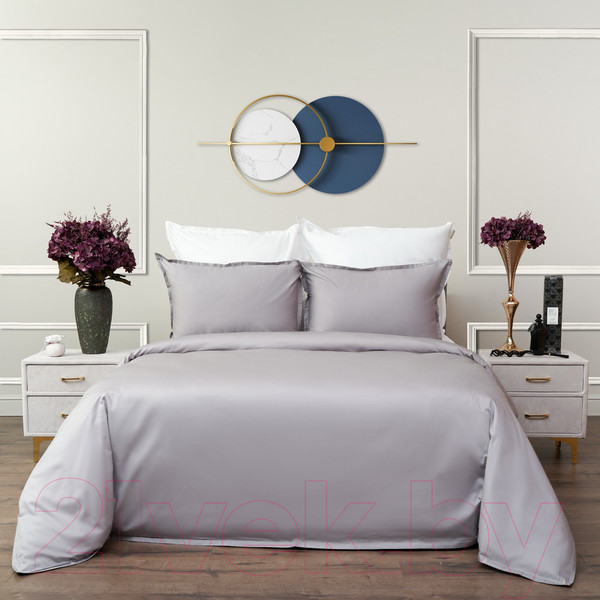 Изображение товара Комплект постельного белья Sofi de Marko Селина 2х / 2х-С-Сл-сер (серый)