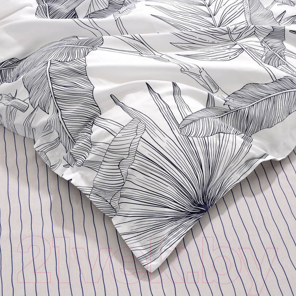 Изображение товара Комплект постельного белья Sofi de Marko Агнес 2х / 2х-5554 (серый)