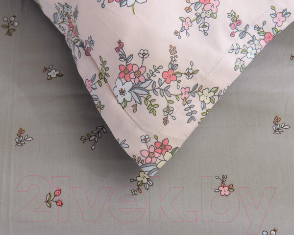 Изображение товара Комплект постельного белья Sofi de Marko Валентина Евро 4н / Евро-5395 (персик)