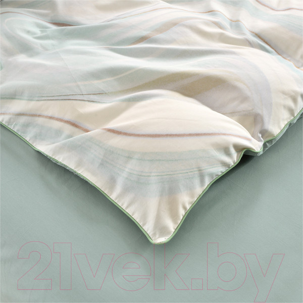 Изображение товара Комплект постельного белья Sofi de Marko Лорайн Евро 4н / Евро-5673 (зеленый)