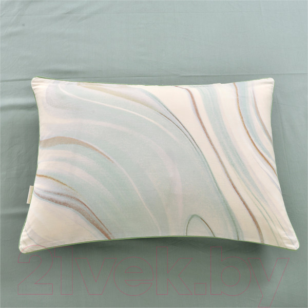 Изображение товара Комплект постельного белья Sofi de Marko Лорайн Евро 4н / Евро-5673 (зеленый)