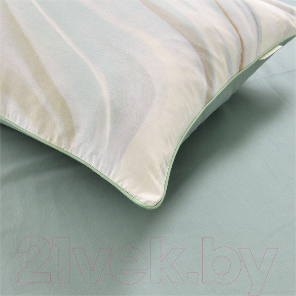 Изображение товара Комплект постельного белья Sofi de Marko Лорайн Евро 4н / Евро-5673 (зеленый)