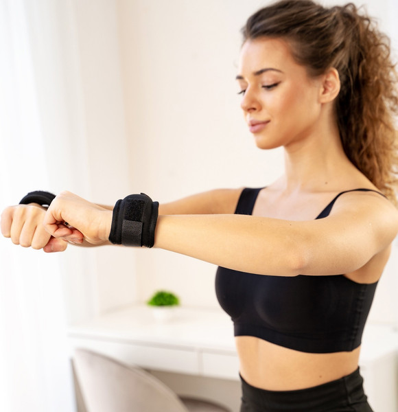 Изображение товара Комплект утяжелителей Onlytop 4135198 (черный)