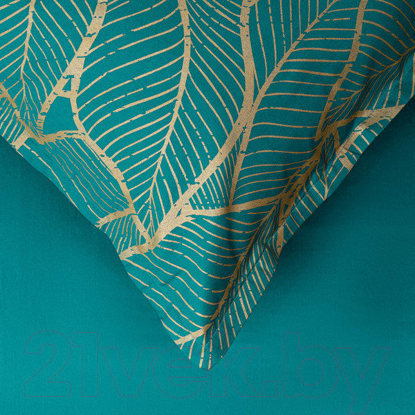 Изображение товара Комплект постельного белья Sofi de Marko Беверли Евро Макси 2н / Евро-МК-04Бв (морская волна)