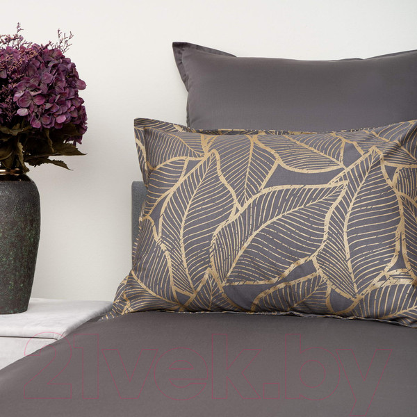 Изображение товара Комплект постельного белья Sofi de Marko Беверли 1.6 / 1.6-08Бв (антрацит)