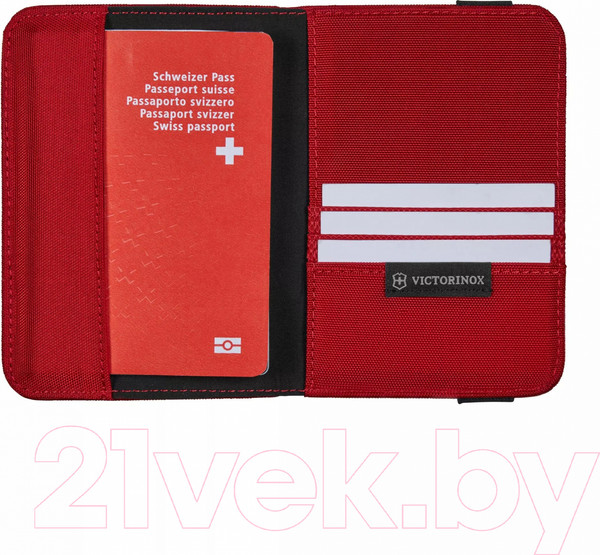 Изображение товара Обложка на паспорт Victorinox Travel Accessories / 610607 (красный)