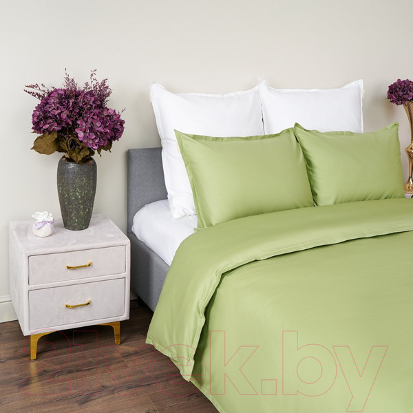 Изображение товара Комплект постельного белья Sofi de Marko Селина 1.6 / 1.6-С-Сл-сал (салатовый)