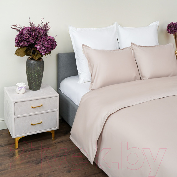 Изображение товара Комплект постельного белья Sofi de Marko Селина 1.6 / 1.6-С-Сл-свб (светло-бежевый)