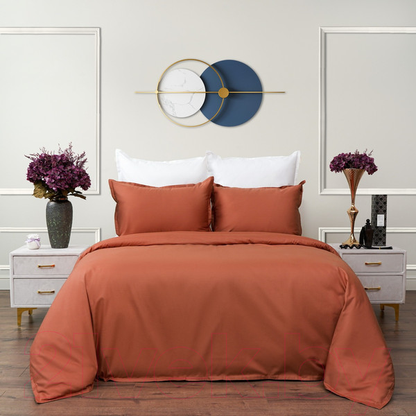Изображение товара Комплект постельного белья Sofi de Marko Селина 1.6 / 1.6-С-Сл-тер (терракот)