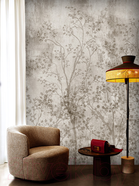 Изображение товара Фотообои листовые Vimala Деревья на штукатурке (270x200)