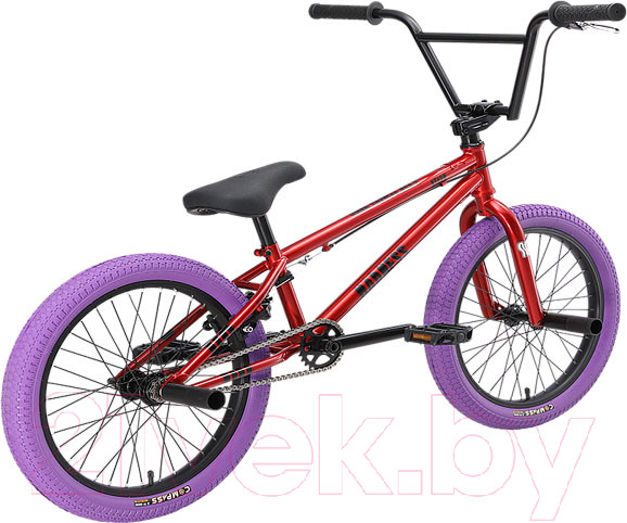 Изображение товара Велосипед STARK Madness BMX 5 Cr-Mo 2025 (красный/черный/фиолетовый)