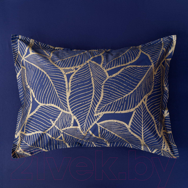 Изображение товара Комплект постельного белья Sofi de Marko Беверли Евро 4н / Евро-06Бв (синий)