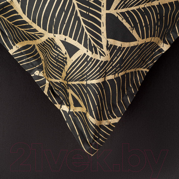 Изображение товара Комплект постельного белья Sofi de Marko Беверли Евро 4н / Евро-07Бв (черный)