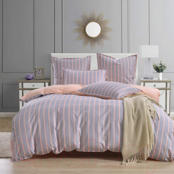 Изображение товара Комплект постельного белья Sofi de Marko Вивьен 7Е / 7Е-5653 (серый)