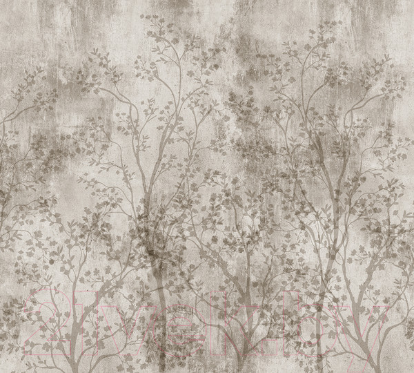 Изображение товара Фотообои листовые Vimala Деревья на штукатурке (270x300)