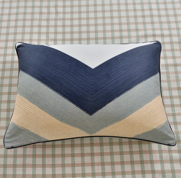 Изображение товара Комплект постельного белья Sofi de Marko Девис 7Е / 7Е-5676 (синий)