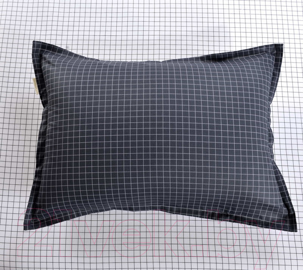 Изображение товара Комплект постельного белья Sofi de Marko Диксан 7Е / 7Е-5494 (черный/белый)