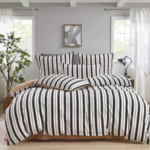 Изображение товара Комплект постельного белья Sofi de Marko Вивьен Евро 4н / Евро-5208 (белый)