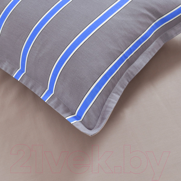 Изображение товара Комплект постельного белья Sofi de Marko Вивьен Евро 4н / Евро-5654 (графит)