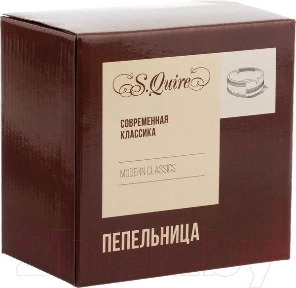 Изображение товара Пепельница S.Quire 993HB-Grey 