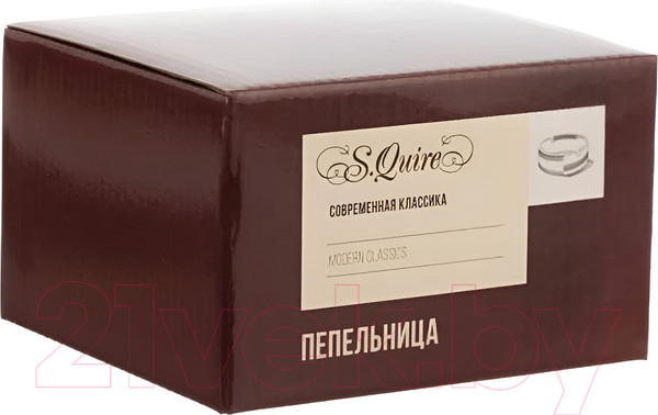 Изображение товара Пепельница S.Quire 848F-Black 