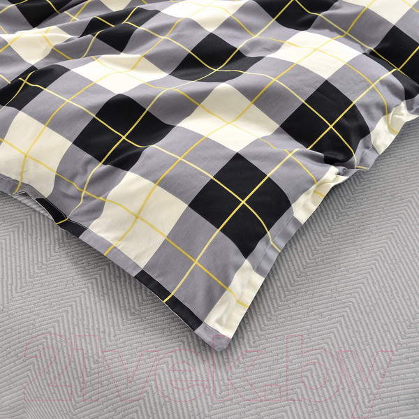 Изображение товара Комплект постельного белья Sofi de Marko Гамлет Евро 4н / Евро-5441 (серый)