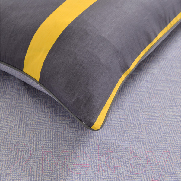 Изображение товара Комплект постельного белья Sofi de Marko Гарольд Евро 4н / Евро-5681 (желтый)