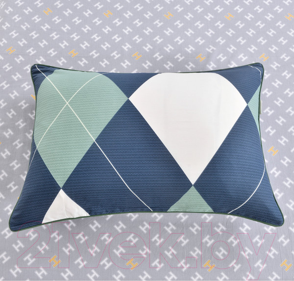 Изображение товара Комплект постельного белья Sofi de Marko Джин Евро 4н / Евро-5679 (синий)