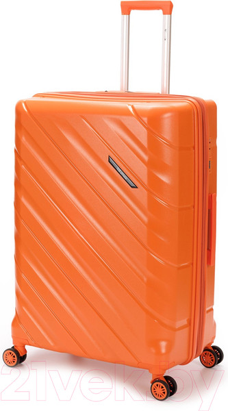 Изображение товара Чемодан на колесах Torber В Отпуск / T1908L-Orange (оранжевый)
