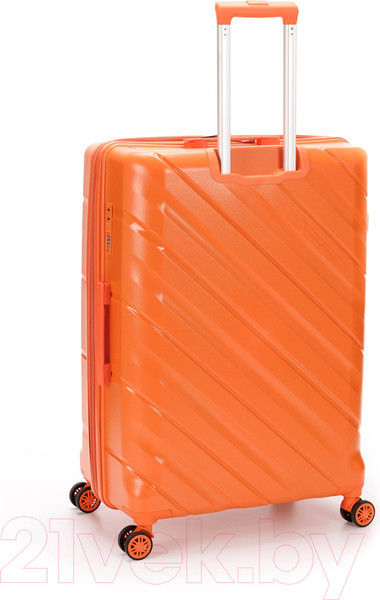 Изображение товара Чемодан на колесах Torber В Отпуск / T1908L-Orange (оранжевый)